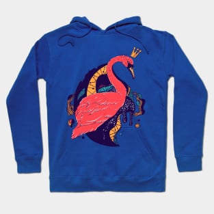 Retro Triad Swan Queen Hoodie